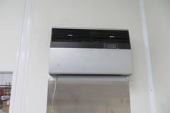 Quality Assurance Lab - 20' x 20' with (1) 72" x 120" Double Door Entrance and (1) 36" x 84" Door, Friedrich Wall Mounted Air Conditioner, DISMANTELD, PALLETIZED AND READY FOR PICK UP