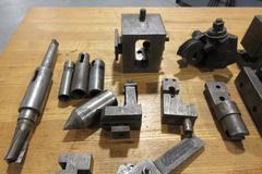 Tool Holders Assorted Types, Lathe Stick Tools, Morse Taper Adapters