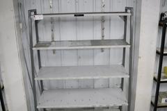 Portable Shelving Unit - 5 Shelves On Casters