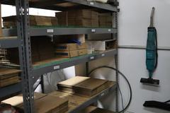 (6) Adjustable Shelving Units with Shelves - NO CONTENTS
