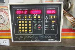 Accurpress 60 Ton x 6' Hydraulic Press Brake, Automec AutoGauge CNC 1000