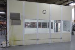 Quality Assurance Lab - 20' x 20' with (1) 72" x 120" Double Door Entrance and (1) 36" x 84" Door, Friedrich Wall Mounted Air Conditioner, DISMANTELD, PALLETIZED AND READY FOR PICK UP