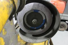 Continental Model 1G Cut-Off Blade Grinding Machine, on Metal Stand with Manuals