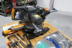 Evolution Rage 3 10" Sliding Miter Saw, with Extra Blades and Accessories