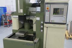 Makino Edge2-A8MR CNC Sinker Type EDM, MGF Control, FPB-ED Pendant Control, 16-ATC, Full C-Axis, (2) Walker Ceramax 5x10 Magnetic Chucks