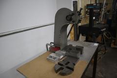 Arbor Press on Steel Cart, 6.5" Throat, 12" Ram Travel