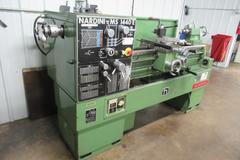 Clausing Nardini MS1440E Engine Lathe 14" x 40"  Tool Posts, 5C Closer, 3 & 4 Jaw Chucks