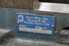 Kurt D-60 6" Machine Vise - Steel Jaws & Handle