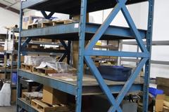 Pallet Racking 6 Shelves - NO CONTENTS 102" x 48" x 121"H