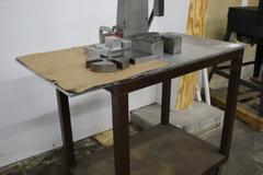 Arbor Press on Steel Cart, 6.5" Throat, 12" Ram Travel