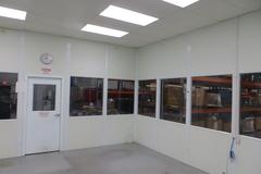 Quality Assurance Lab - 20' x 20' with (1) 72" x 120" Double Door Entrance and (1) 36" x 84" Door, Friedrich Wall Mounted Air Conditioner, DISMANTELD, PALLETIZED AND READY FOR PICK UP