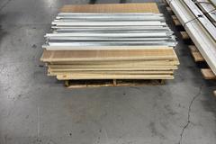 Quality Assurance Lab - 20' x 20' with (1) 72" x 120" Double Door Entrance and (1) 36" x 84" Door, Friedrich Wall Mounted Air Conditioner, DISMANTELD, PALLETIZED AND READY FOR PICK UP