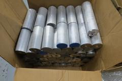 Aluminum 6061 Round Bar Stock, 2" x 4.5", Approximately 150