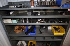 Metal Shelving - 6 Shelves - WITH CONTENTS