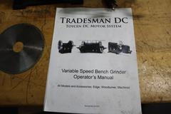 Tradesman T6 6" Bench Grinder, Variable Speed - Single Phase