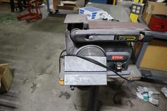 Washington 6" Bench Grinder and Ryobi Combination 6" Belt, 6" Disc Grinder on Stand