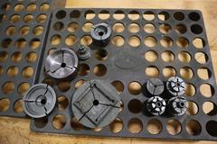 5C Step Collets and ID Collets with (2) Collet Racks