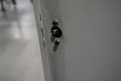 Heavy-Duty Steel 2-Door Light Grey Cabinet