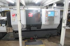 Haas ST-20 CNC Lathe Turning Center, 13"x22.5", 2.5" Bar Cap, Haas ServoBar 300 Bar Feed, Chip Con