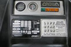 Crown 35RRTT Single Reach 2-Stage Electric Forklift with Side Shift