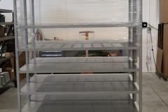 9-Level Heavy Duty, Light Grey Shelf (2)