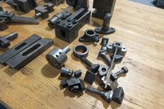 Tool Holders Assorted Types, Lathe Stick Tools, Morse Taper Adapters