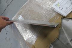 Aluminum 6061 T6 Flat Bar Stock, 5/16" x 9" x 15.125", Approx. 102
