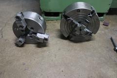 Clausing Nardini MS1440E Engine Lathe 14" x 40"  Tool Posts, 5C Closer, 3 & 4 Jaw Chucks