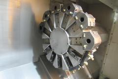 Haas ST-20 CNC Lathe Turning Center, 13"x22.5", 2.5" Bar Cap, Haas ServoBar 300 Bar Feed, Chip Con