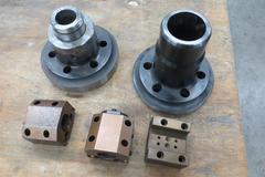 Hurco TM6 CNC Turning Center, MAX CNC Control, 6" 3-Jaw Chuck,  Collet Chucks, Tool Setter, Parts Catcher, Tailstock, Chip Conveyor