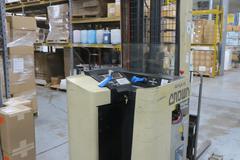Crown 35RRTT Single Reach 2-Stage Electric Forklift with Side Shift