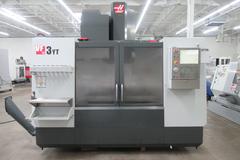 Haas VF-3YT CNC Vertical Machining Center, 40"x26"x25", CT40, 8,100 RPM, 2-Speed Gearbox, 40 Station ATC,  Probing, Thru Spindle Coolant