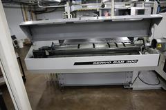Haas Servo Bar 300 Bar Feed with Floor Plate for Haas SL-10 CNC Lathe