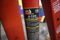 Torin Big Red 2 Ton Portable Engine Hoist with Hook, Hand Pump