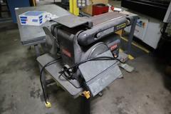 Washington 6" Bench Grinder and Ryobi Combination 6" Belt, 6" Disc Grinder on Stand