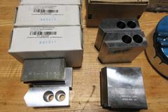 6" 3-Jaw Chuck Soft Jaws, Steel and Aluminum, 1.5mm x 60 Deg Serrated, Various Brands, (13 Sets0