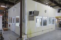 Quality Assurance Lab - 20' x 20' with (1) 72" x 120" Double Door Entrance and (1) 36" x 84" Door, Friedrich Wall Mounted Air Conditioner, DISMANTELD, PALLETIZED AND READY FOR PICK UP