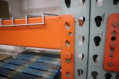 Pallet Racking Teardrop Stye 102" x 42" x 120"H 3-Shelves with Wire Decking - NO CONTNENTS