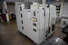 Haas SL-10 CNC Lathe Turning Center, Chip Conveyor, Tool Presetter, Parts Catcher, Tailstock, Foot Actuator