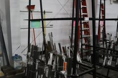 Vertical Material Storage Rack - NO CONTENTS