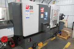 Haas ST-20 CNC Lathe Turning Center, 13" x 22.5" Cap, 2.5 Bar Cap, Haas Bar Feed, Auto Door, Tool Presetter, Tailstock, HP Coolant, Chip Conveyor - New 2019