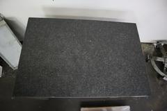Granite Surface Plate  36" x 24" x 3.5" Grey on Steel Stand