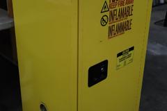 ULine Model H-2218M Flammable Liquid Storage Cabinet - NO CONTENTS