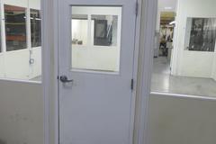 Quality Assurance Lab - 20' x 20' with (1) 72" x 120" Double Door Entrance and (1) 36" x 84" Door, Friedrich Wall Mounted Air Conditioner, DISMANTELD, PALLETIZED AND READY FOR PICK UP