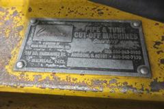 Continental Model 1G Cut-Off Blade Grinding Machine, on Metal Stand with Manuals