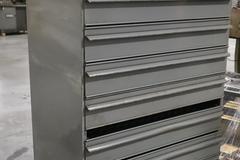 10-Drawer Heavy Duty Cabinet w/ Racks For 600 5C Collets