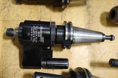 Command CT 40 Taper Tool Holders: (1) Tapmatic Head, (1) ER20 Collet Holder, (9) End Mill Holders