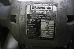 Washington 6" Bench Grinder and Ryobi Combination 6" Belt, 6" Disc Grinder on Stand