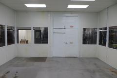 Quality Assurance Lab - 20' x 20' with (1) 72" x 120" Double Door Entrance and (1) 36" x 84" Door, Friedrich Wall Mounted Air Conditioner, DISMANTELD, PALLETIZED AND READY FOR PICK UP