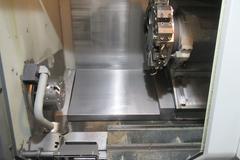 Haas ST-20 CNC Lathe Turning Center, 13"x22.5", 2.5" Bar Cap, Haas ServoBar 300 Bar Feed, Chip Con